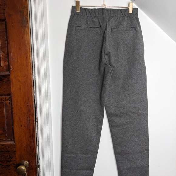 EVERLANE The Dream Pant Elastic Waist Workwear Gray NEW Size XS - Picture 6 of 8